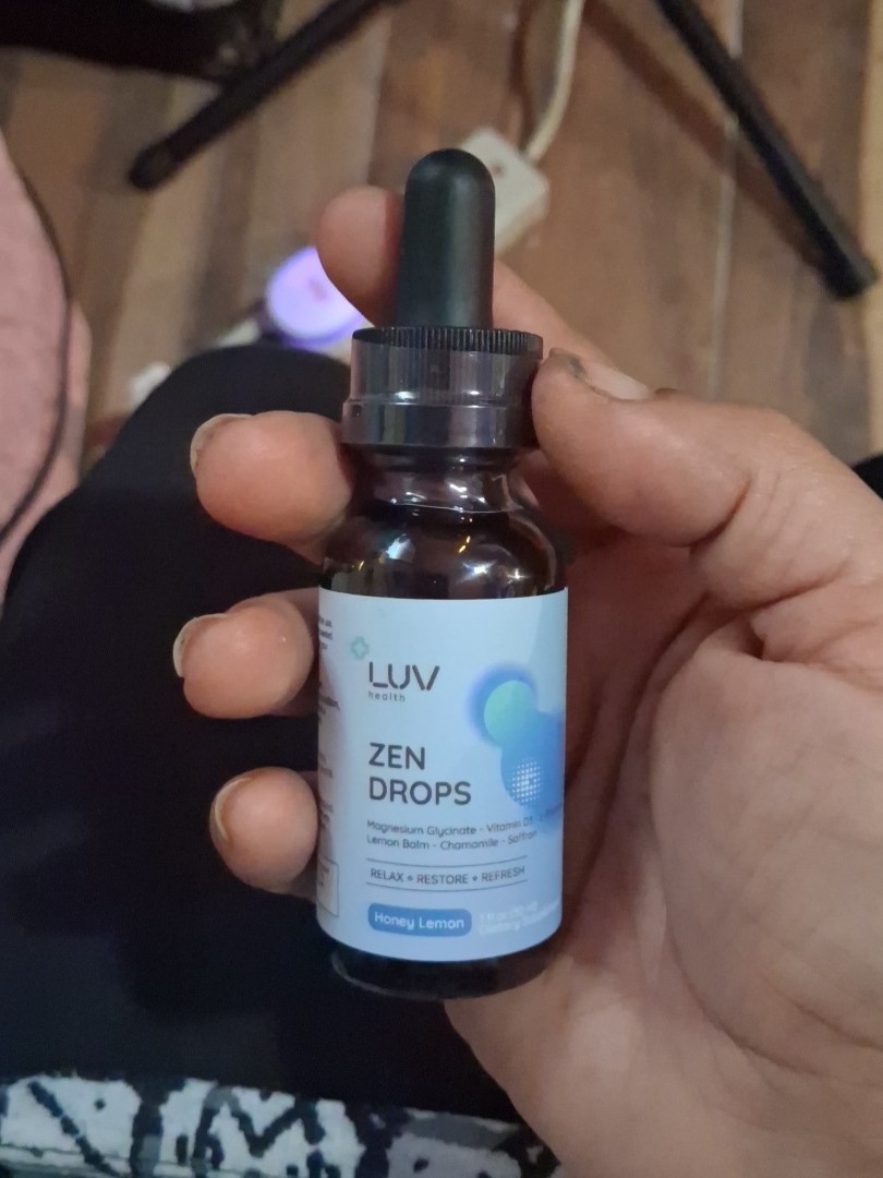 luv zen drops, honey lemon, relax, restore, refresh, for anxiety, to relieve str luv zen drops, honey lemon, relax, restore, refresh, for anxiety, to relieve str
