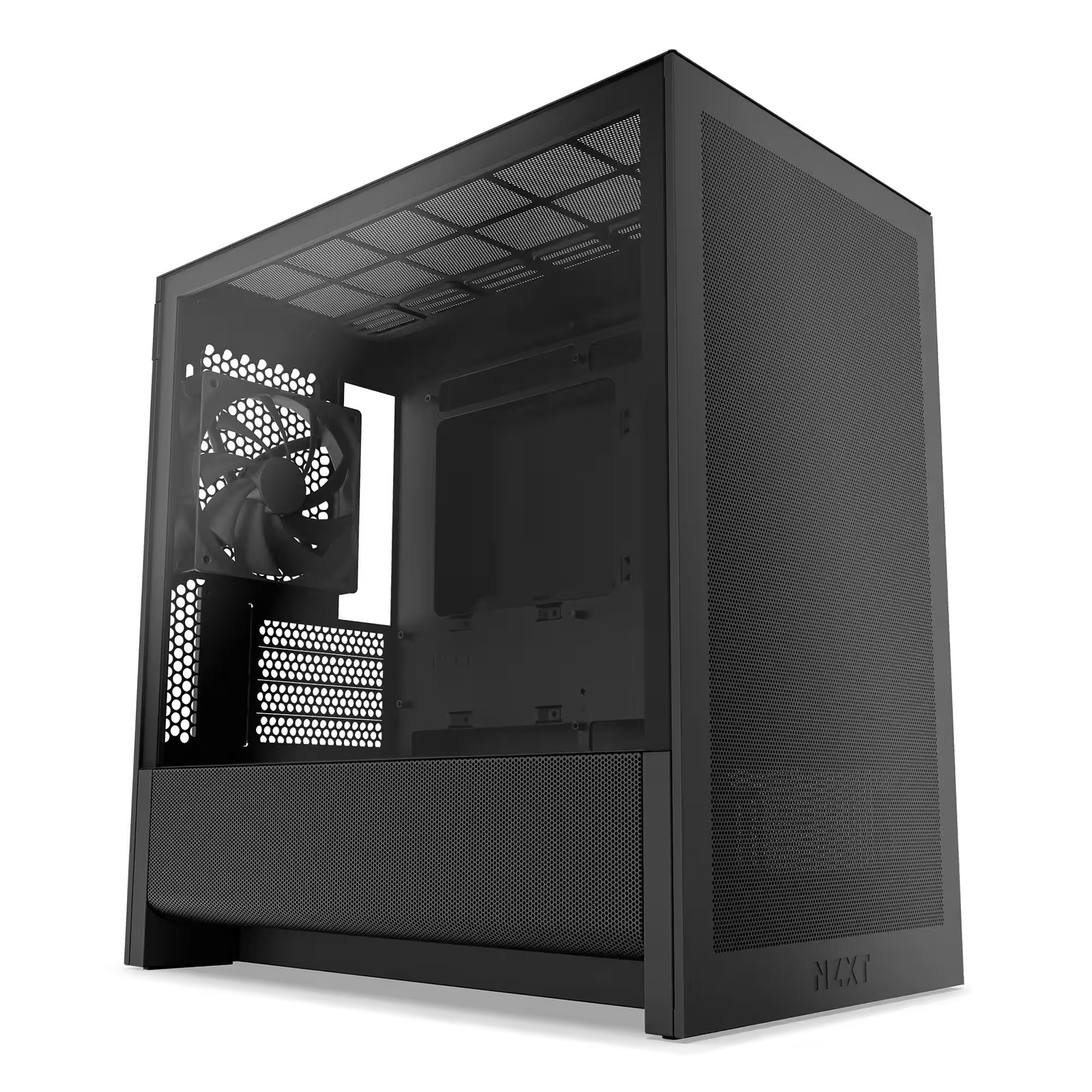 NZXT - H3 Flow Micro-ATX High-Airflow PC Case - Black NZXT - H3 Flow Micro-ATX High-Airflow PC Case - Black