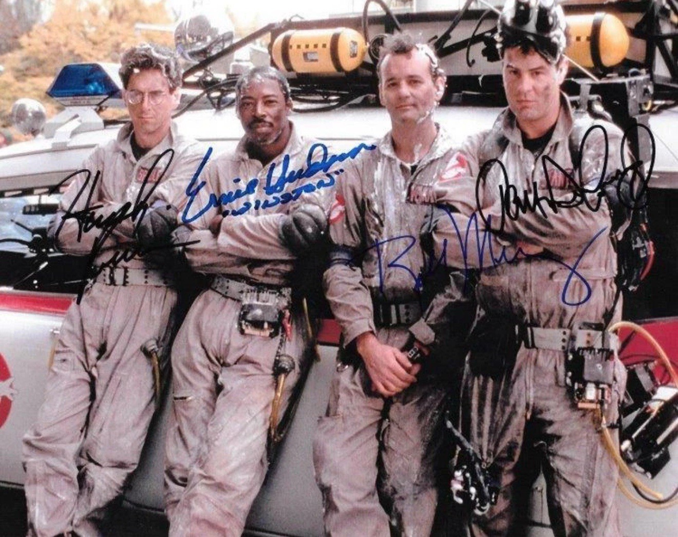 GHOSTBUSTERS ORIGINAL CAST 8.5X11 SIGNED PHOTO ALL AUTOGRAPHS POSTER REPRINT GHOSTBUSTERS ORIGINAL CAST 8.5X11 SIGNED PHOTO ALL AUTOGRAPHS POSTER REPRINT