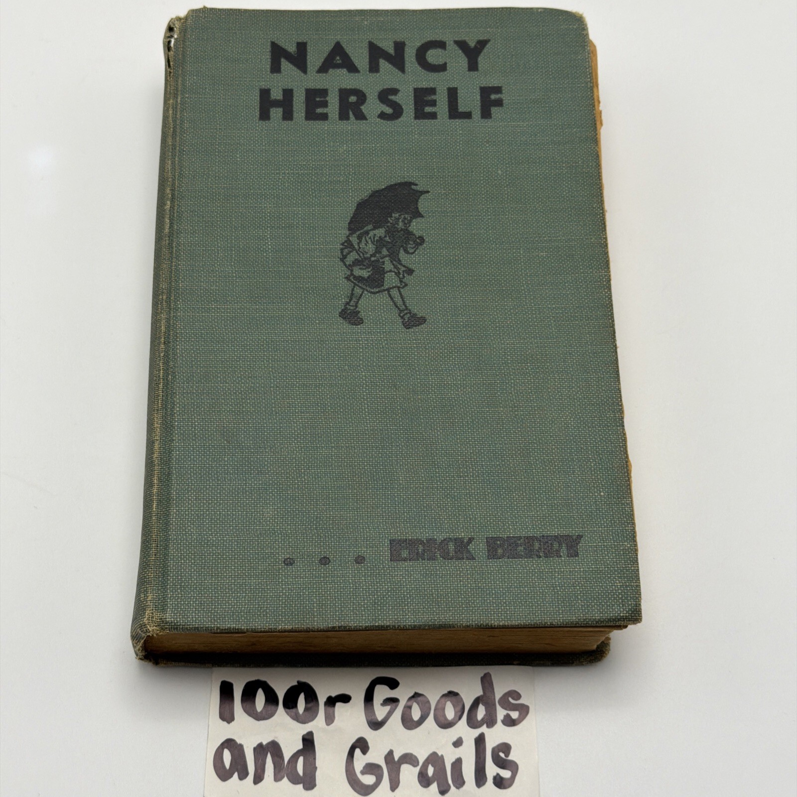 Vintage 1937 Nancy Herself Erick Berry Hardcover Goldsmith 1st Edition