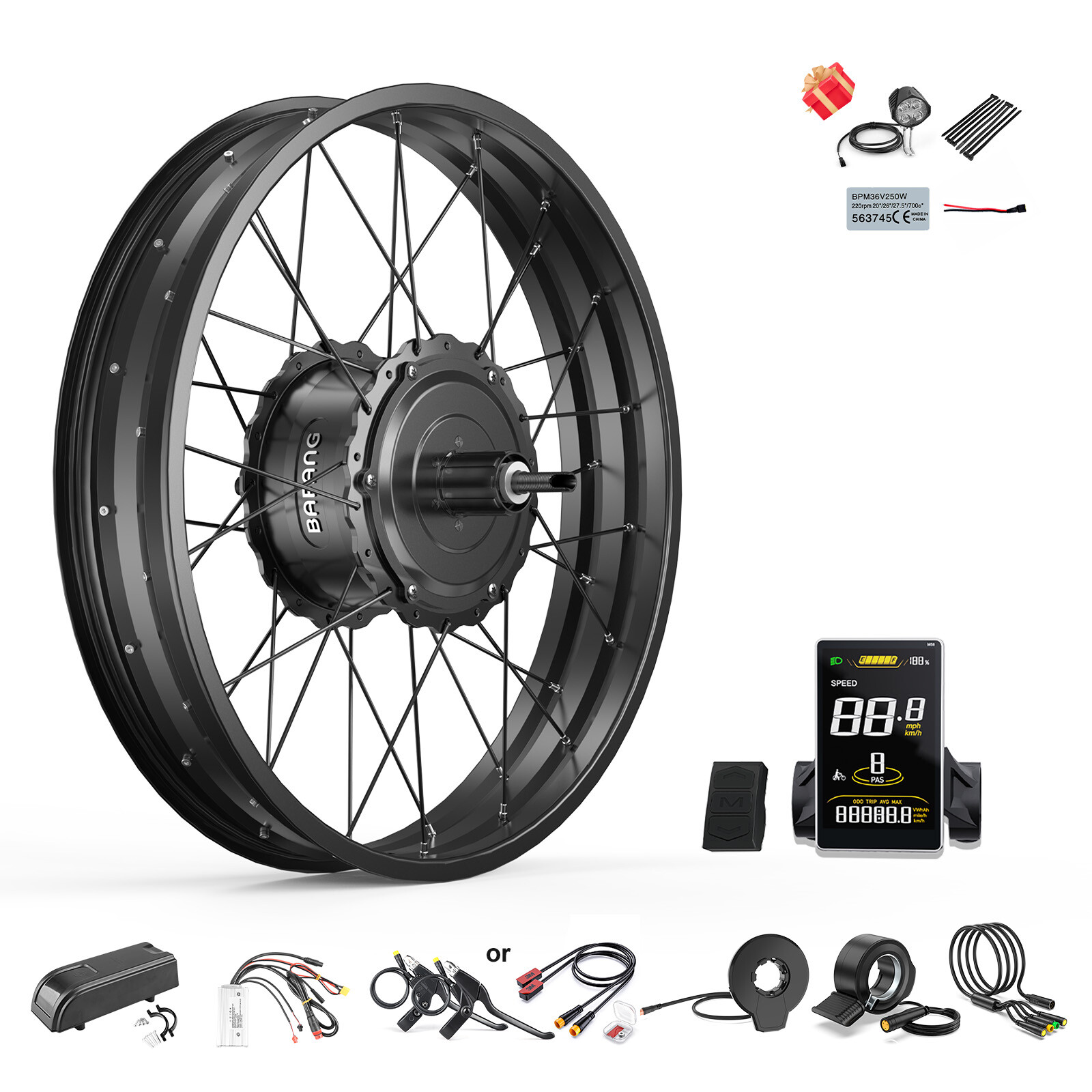 BAFANG 48V1000W Rear Hub Motor 26\