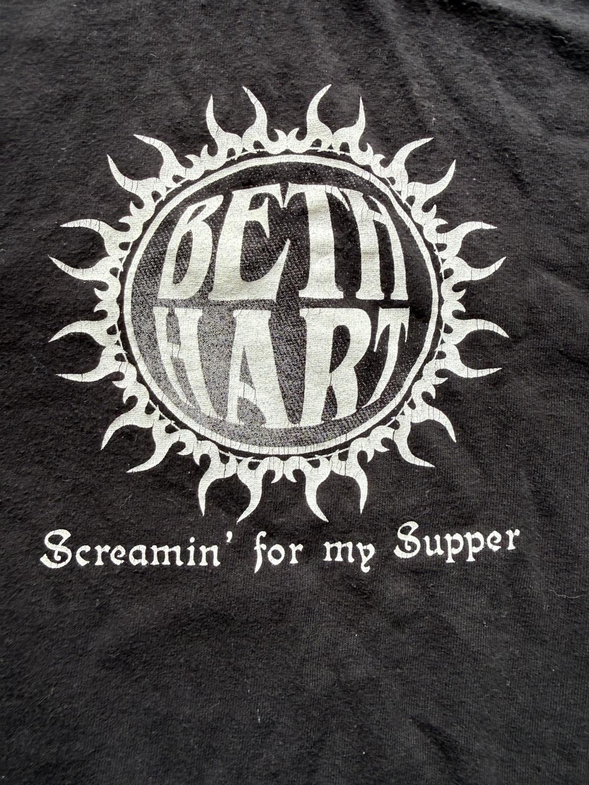 Vintage Giant Tag Beth Hart Shirt XXL Screamin For My Supper 1999 Tour Shirt