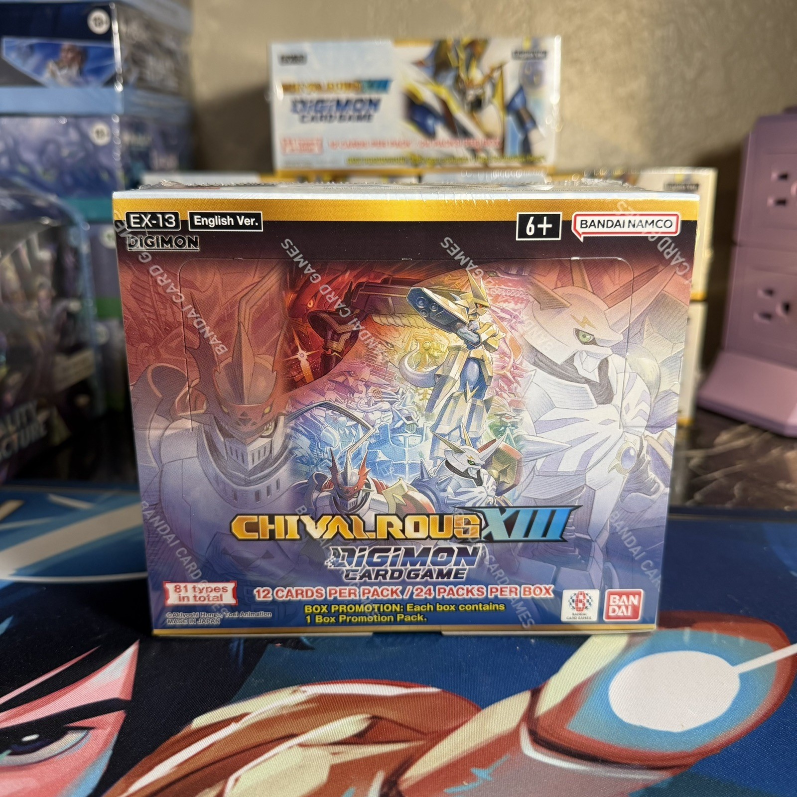 Digimon Card Game EX-13 Chivalrous XIII Booster Box FACTORY SEALED Digimon Card Game EX-13 Chivalrous XIII Booster Box FACTORY SEALED
