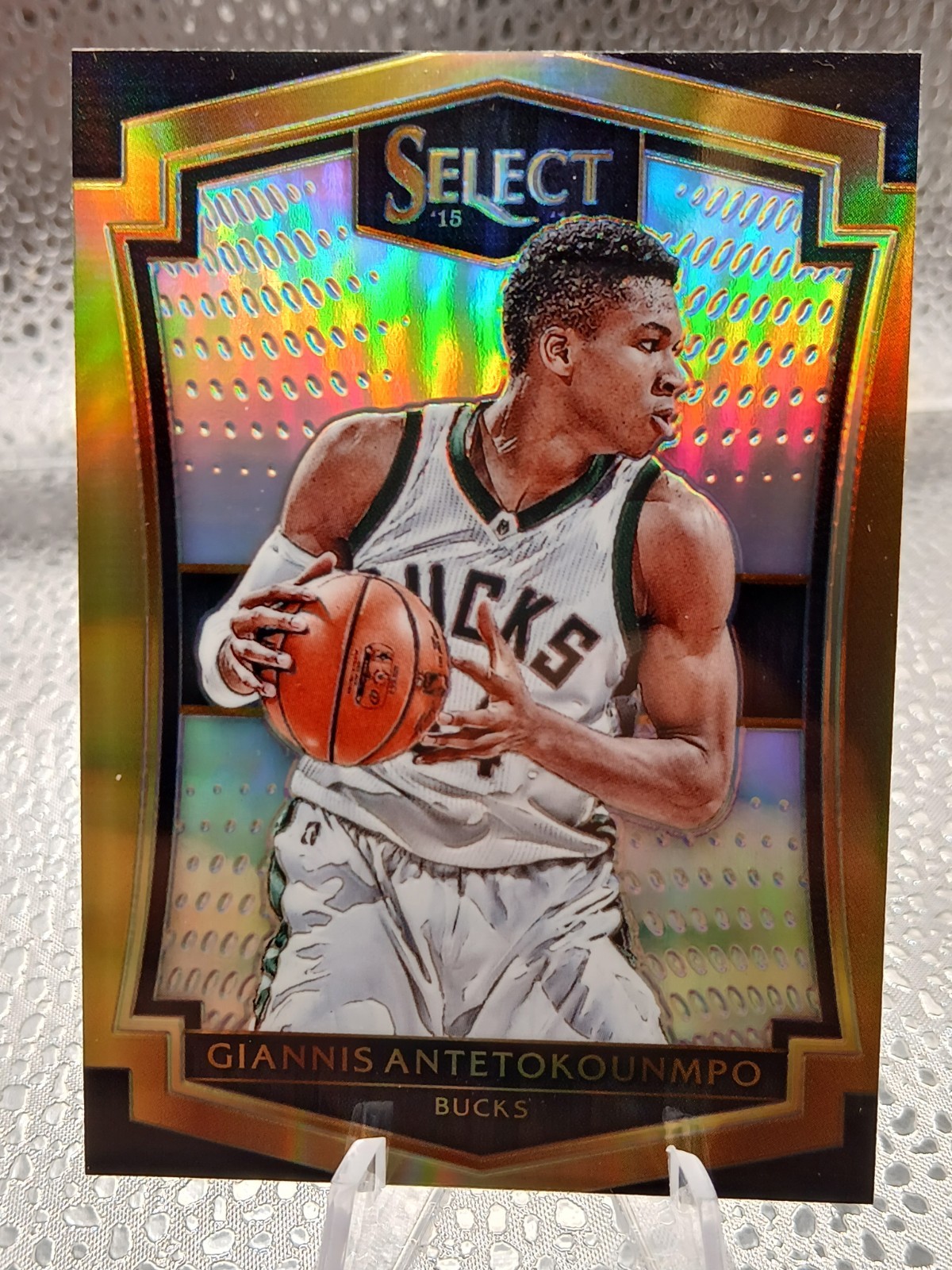2015-16 Panini Select - Premier Level Giannis Antetokounmpo #193 Silver Prizm 2015-16 Panini Select - Premier Level Giannis Antetokounmpo #193 Silver Prizm