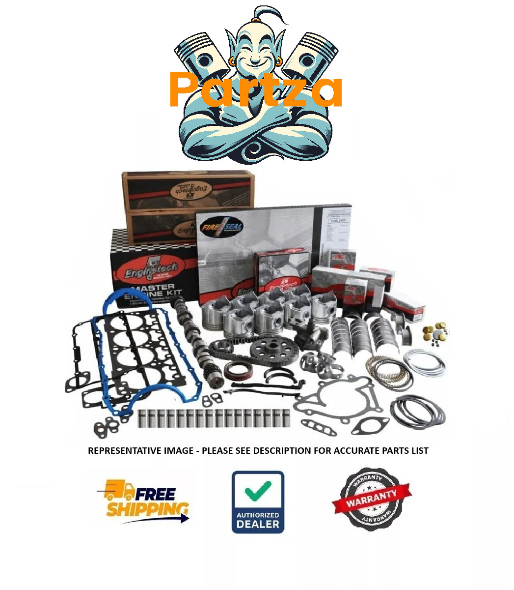 1967-2002 Chevy 383 Stroker 6.3L High Performance Engine Rebuild Kit HP Cam