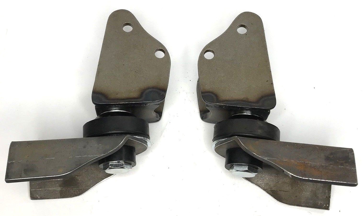 Universal New Motor Mounts for Early HEMI Mopar, Kit w/ Rubber Cushions Brackets