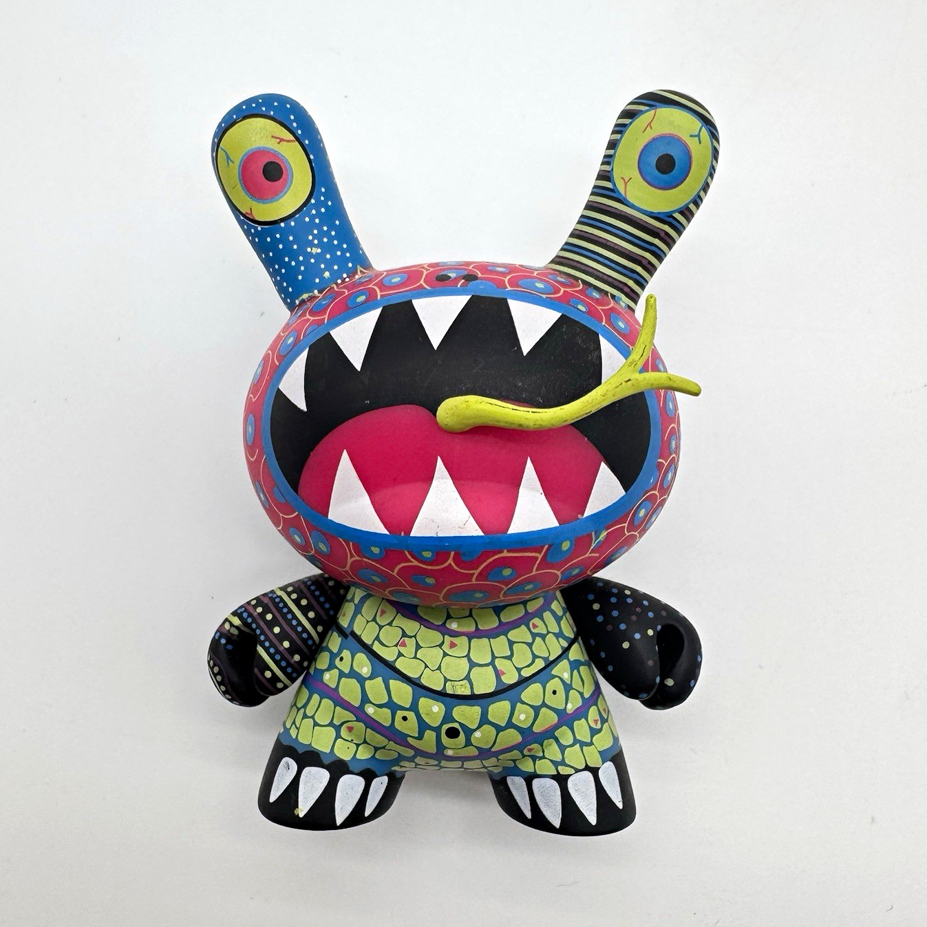 Kidrobot Dunny Necuc Azteca II Monster Vinyl Art Figure Designer Toy 2011 