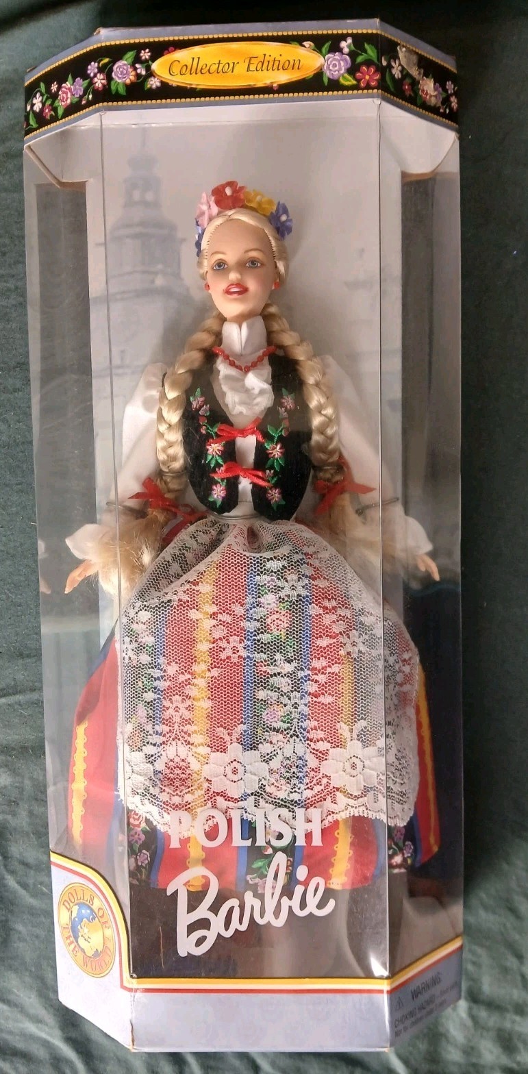 NIB 1997 Mattel Polish Barbie Dolls Of The World NIB 