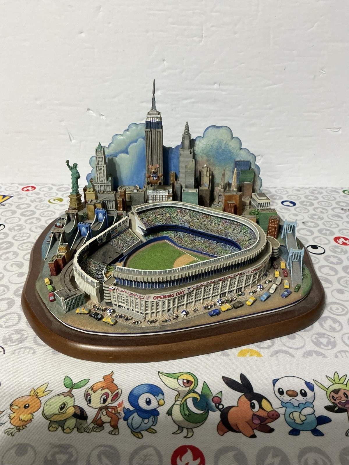 Rare Danbury Mint Opening Day At Yankee Stadium - No Box - Great Condition
