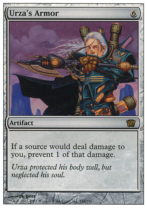 Magic the Gathering MTG Urza\'s Armor (318) Eighth Edition   LP