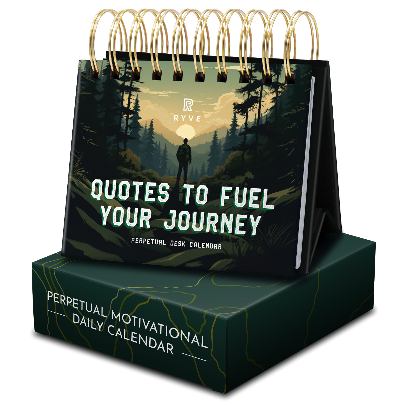 RYVE Motivational Calendar, Quotes & Reflections, Inspirational Gifts for Men RYVE Motivational Calendar, Quotes & Reflections, Inspirational Gifts for Men