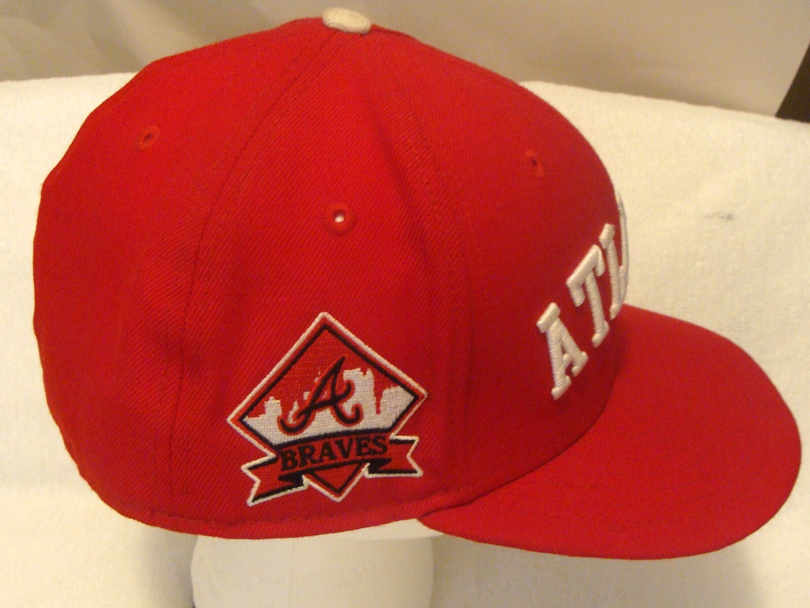 Vintage Atlanta Braves New Era 59 Fifty 7 3/4 Fitted Cap ***RARE***