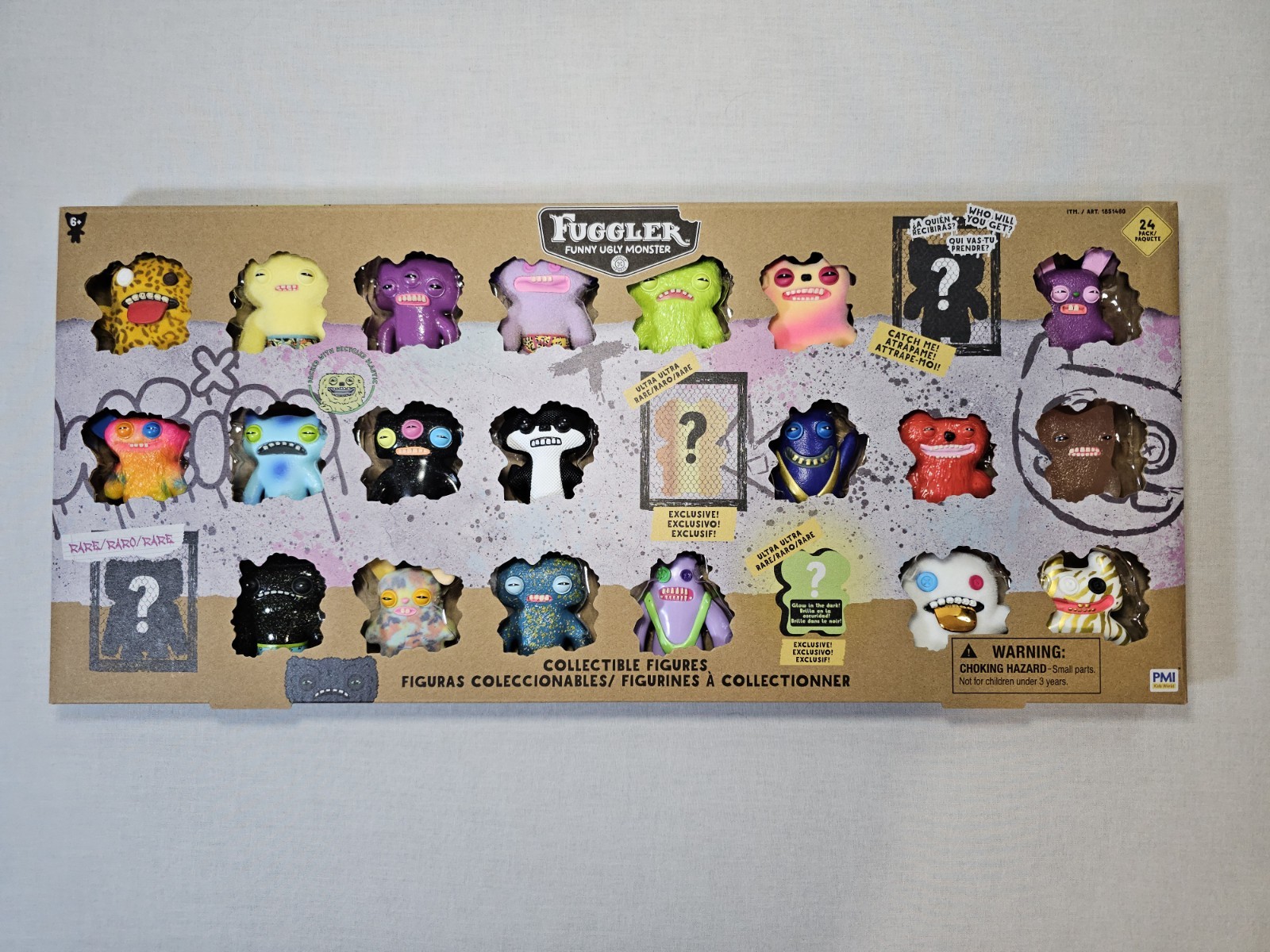 Fuggler Rad Edition 24-Pack Rare Chase Exclusive Glow in the Dark Figures NEW