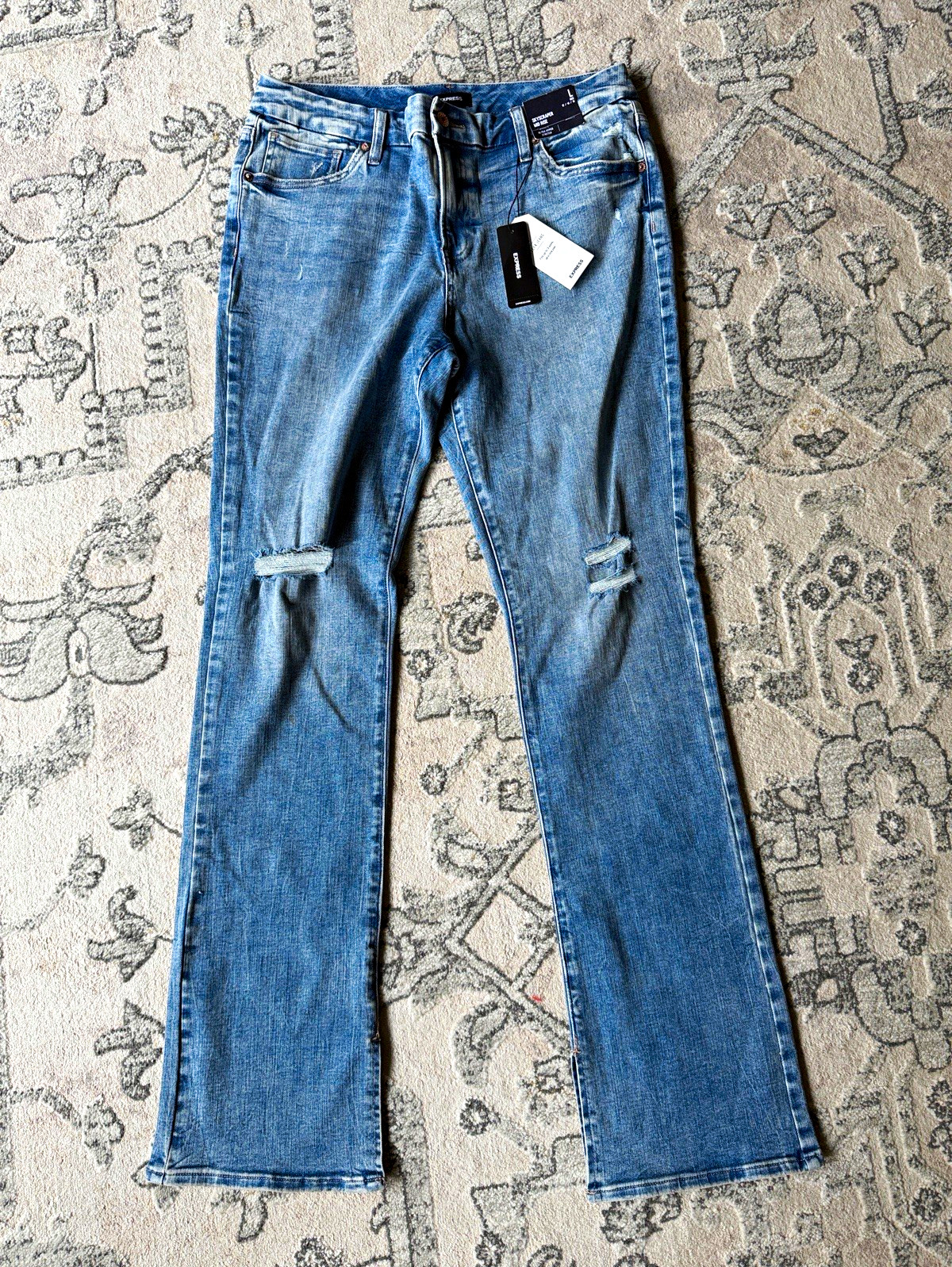 Express FlexX Skyscraper Jeans Womens Mid Rise Ultra Hyper Stretch Denim Express FlexX Skyscraper Jeans Womens Mid Rise Ultra Hyper Stretch Denim
