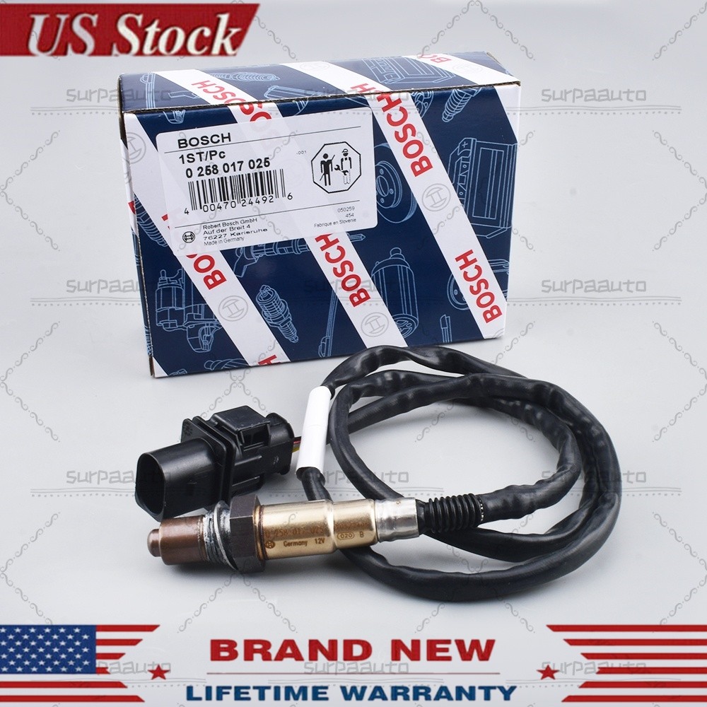 Bosch 0258017025 LSU4.9 O2 UEGO Wideband Oxygen Sensor For PLX AEM# 30-2004 USA