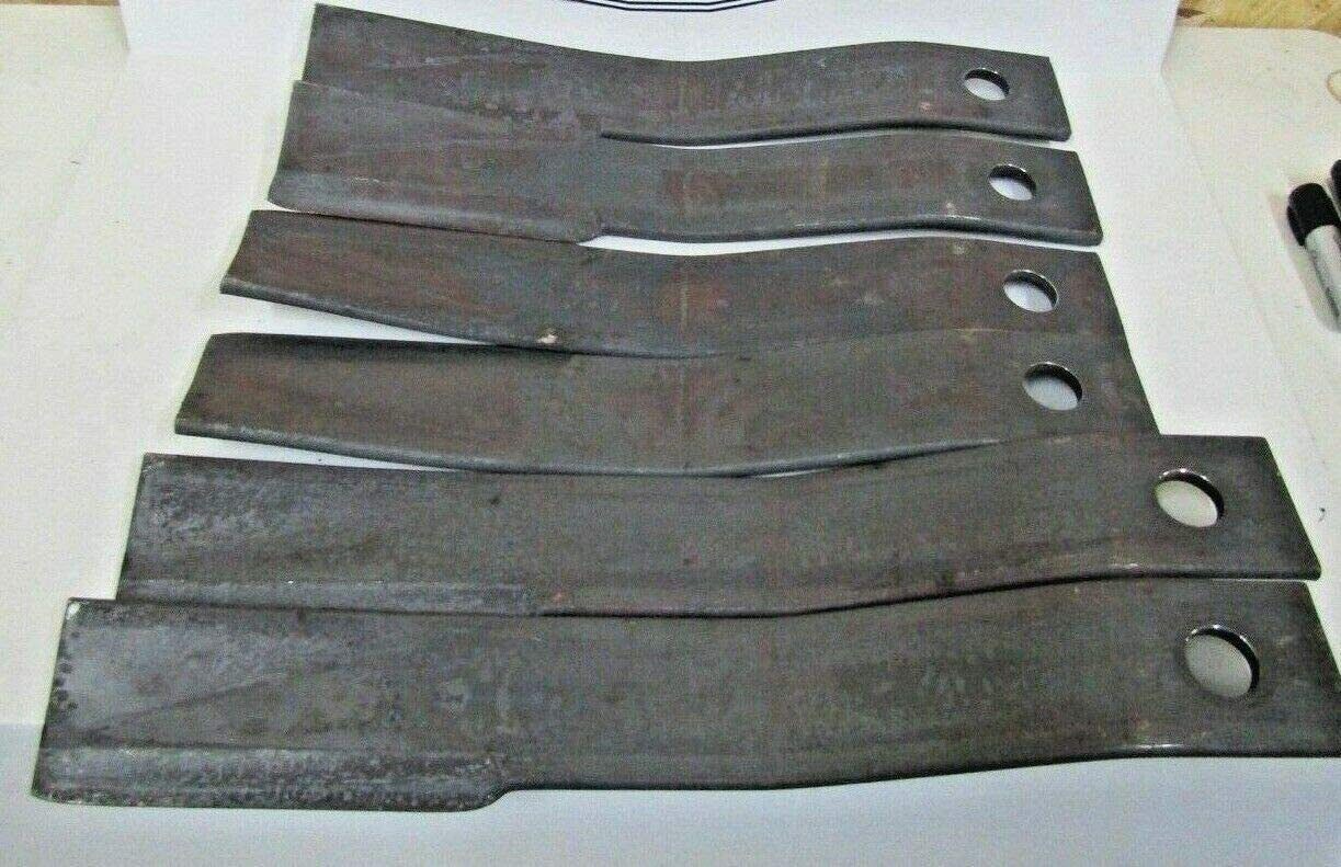 6 Total Blades for Bush Hog Flex Wing 2315 2415 2615 2615L 3715#7555 7556 11150 6 Total Blades for Bush Hog Flex Wing 2315 2415 2615 2615L 3715#7555 7556 11150