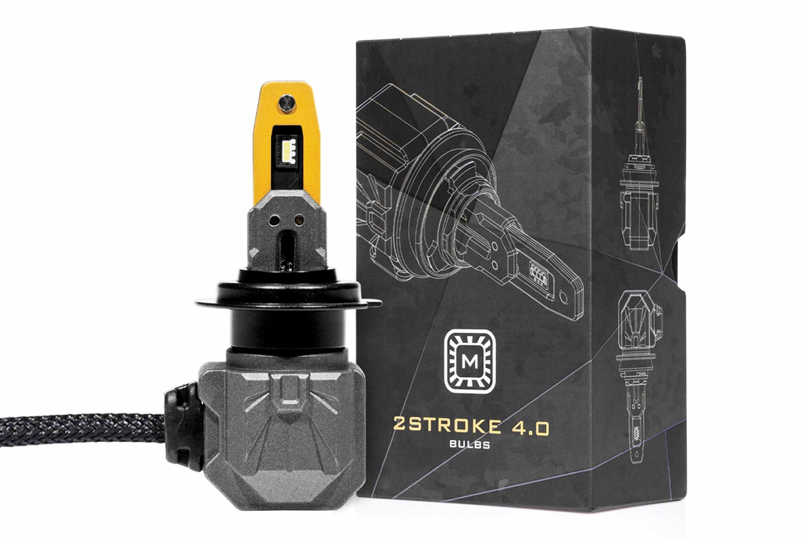 Morimoto H7: 2Stroke 4.0 LED Bulb (Each)