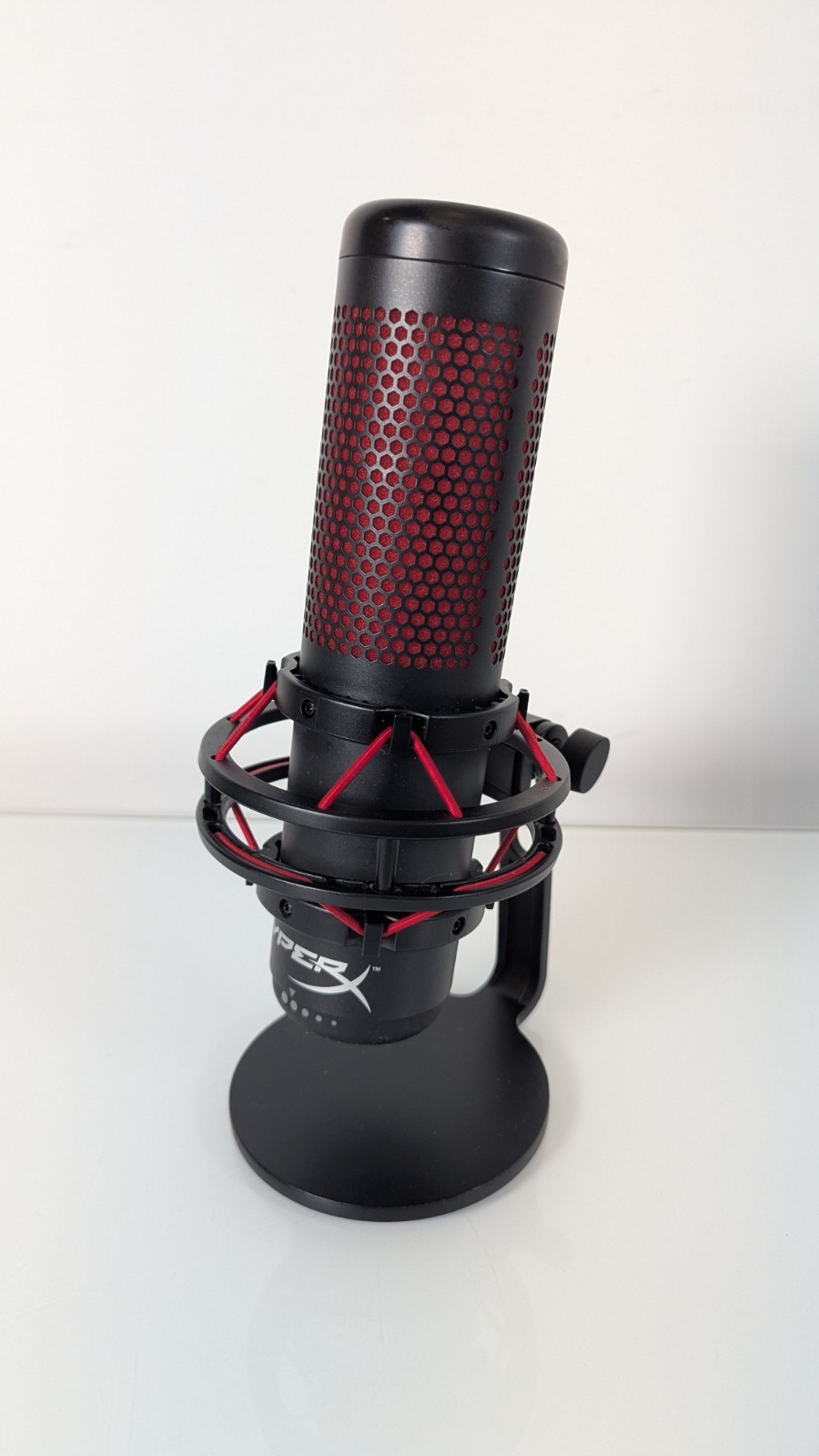 Kingston HyperX QuadCast USB Condenser Microphone w/ Adjustable Stand**READ**