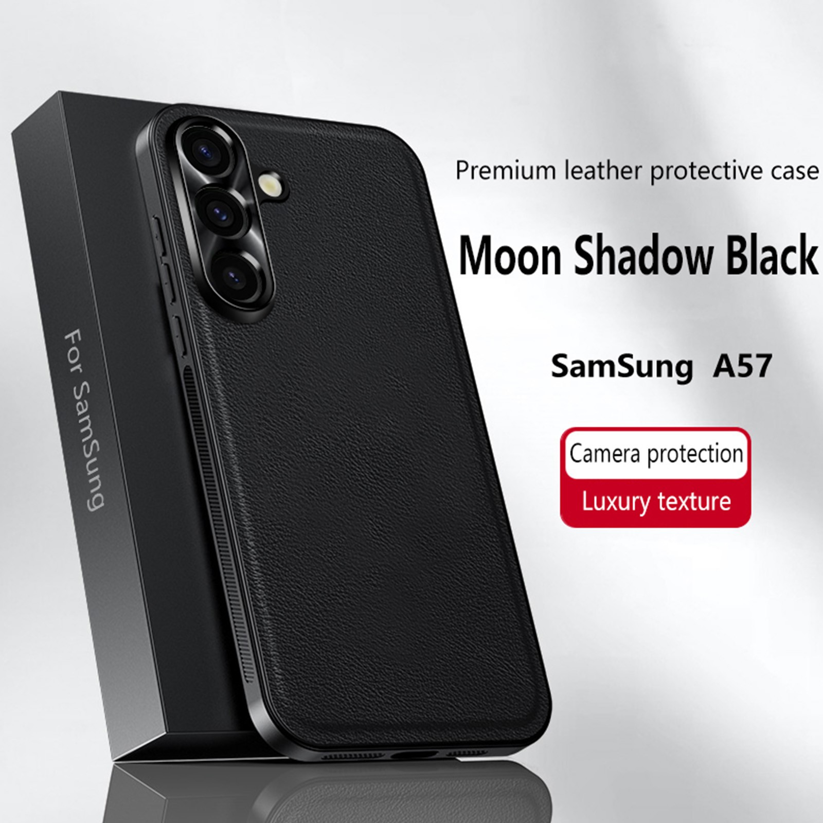 Luxury Leather Shockproof Slim Phone Case For Samsung Galaxy A16 5G A37 5G A57
