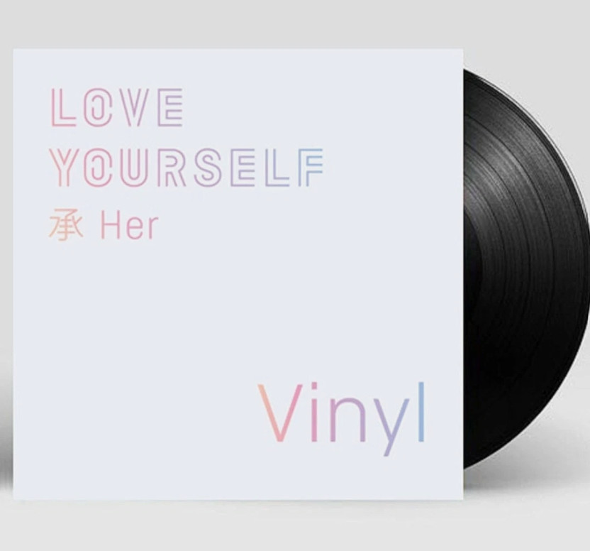 BTS LOVE YOURSELF HER Vinyl LP Factory Sealed New + free Gift