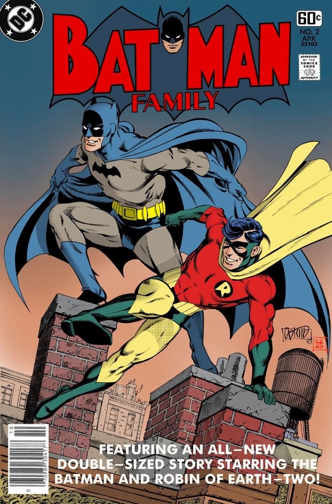 Batman Family #2 DC Comics Paper Poster