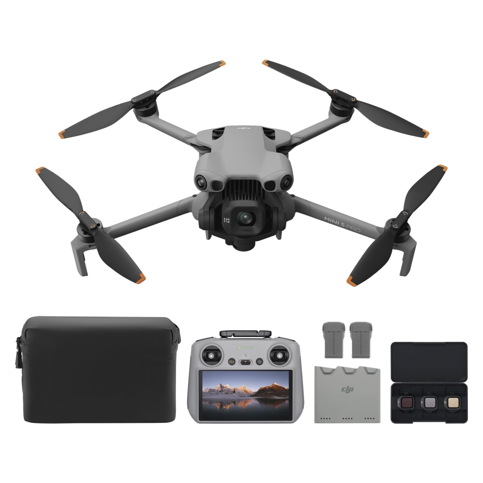 DJI Mini 5 Pro Fly More Combo Plus with DJI RC 2, Drone with Camera, 1-Inch CMOS DJI Mini 5 Pro Fly More Combo Plus with DJI RC 2, Drone with Camera, 1-Inch CMOS