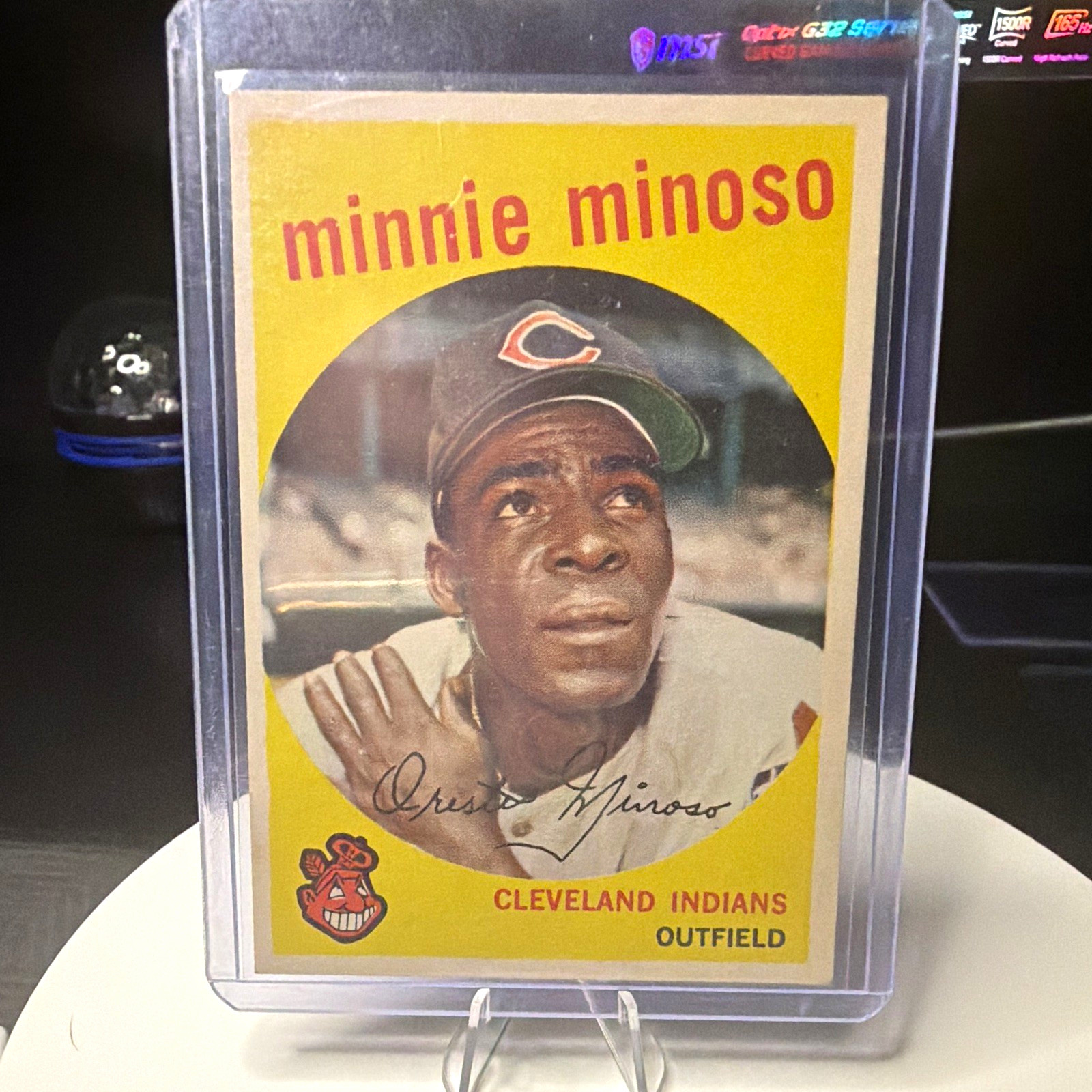 Topps 1959 Topps Minnie Minoso #80 Cleveland Indians Baseball Card Base