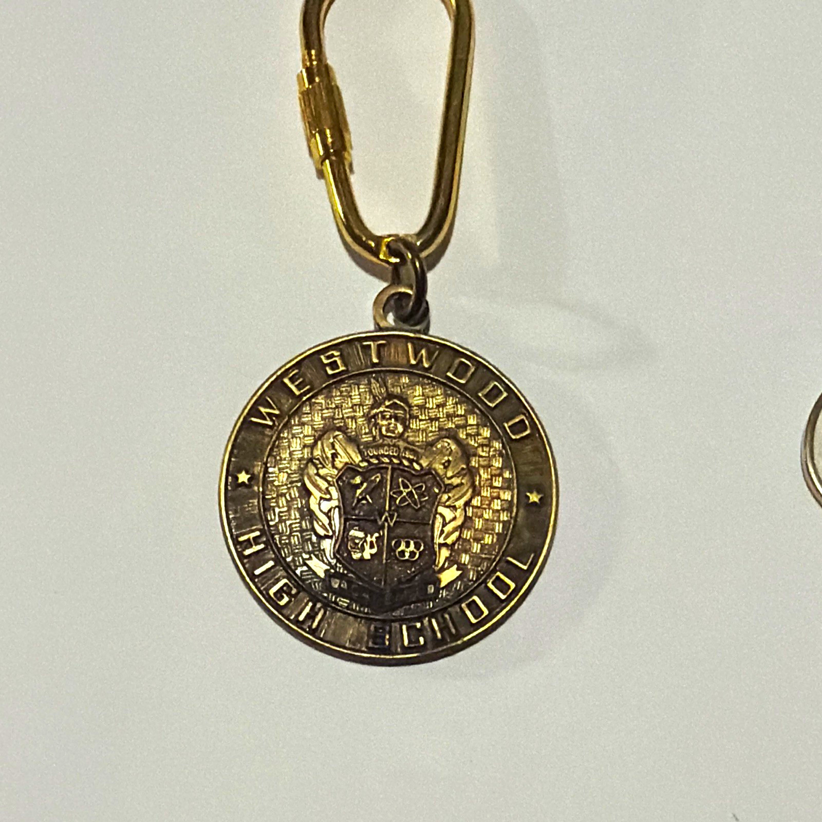 Vintage Westwood High School Massachusetts Academic Award Medal