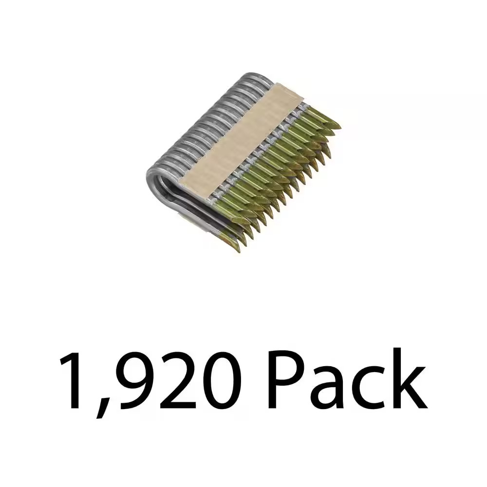 1.75 In. X 9-Gauge Galvanized Barbed Paper Tape Fencing Staples 2 Boxes (960 per