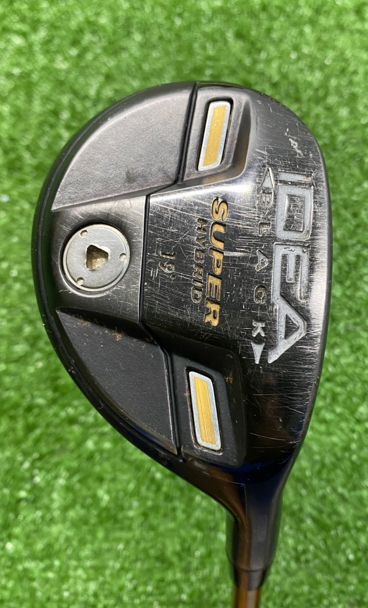 Adams Golf Idea Black Super Hybrid 19*/ Stiff Graphite ~41.25