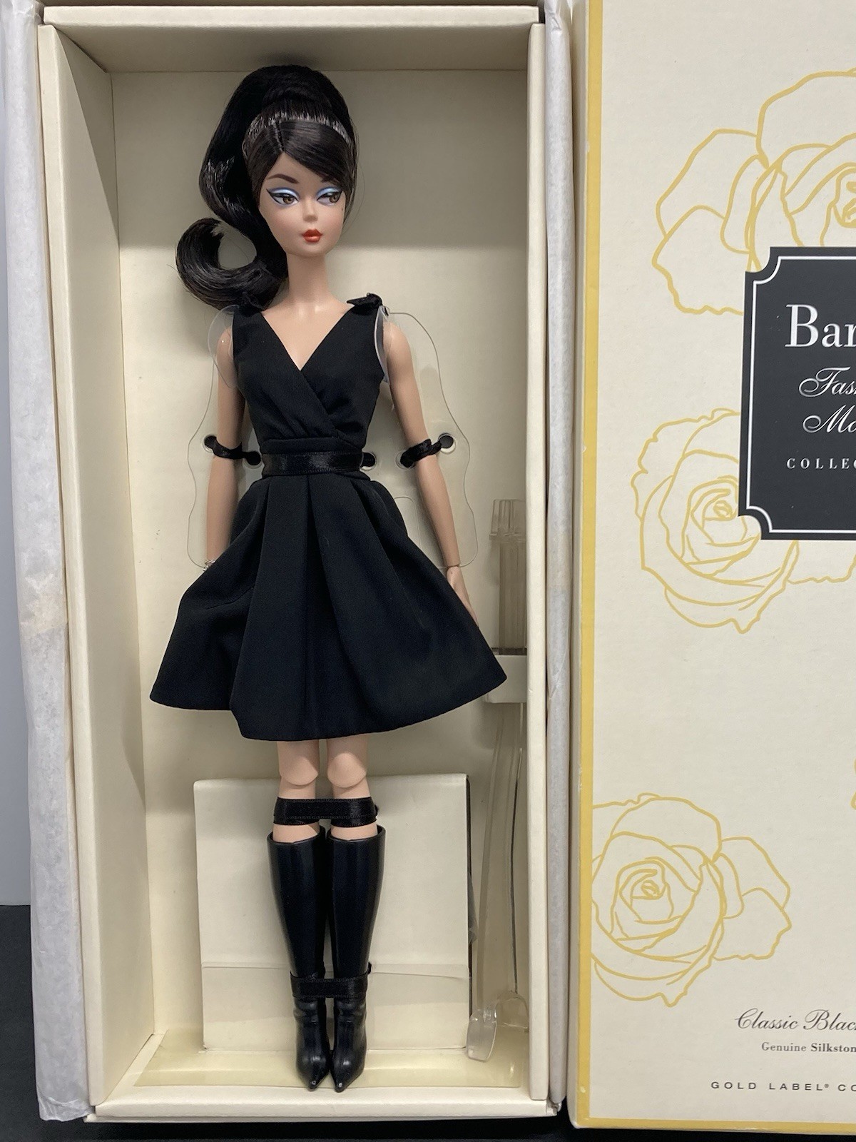 Mattel Classic Black Dress Silkstone Barbie Doll - Brunette (DWF53) Mattel Classic Black Dress Silkstone Barbie Doll - Brunette (DWF53)