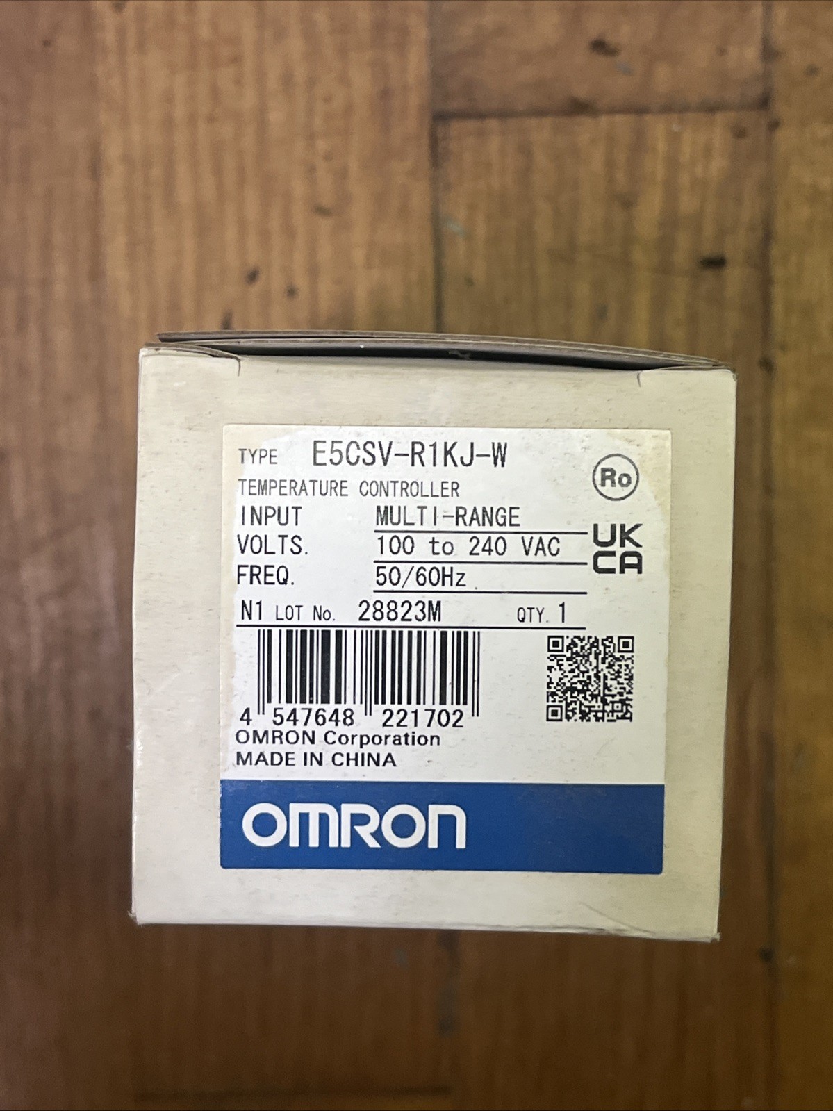 E5CSV-R1KJ-W Omron Digital Process Temperature Controller E5CSVR1KJW