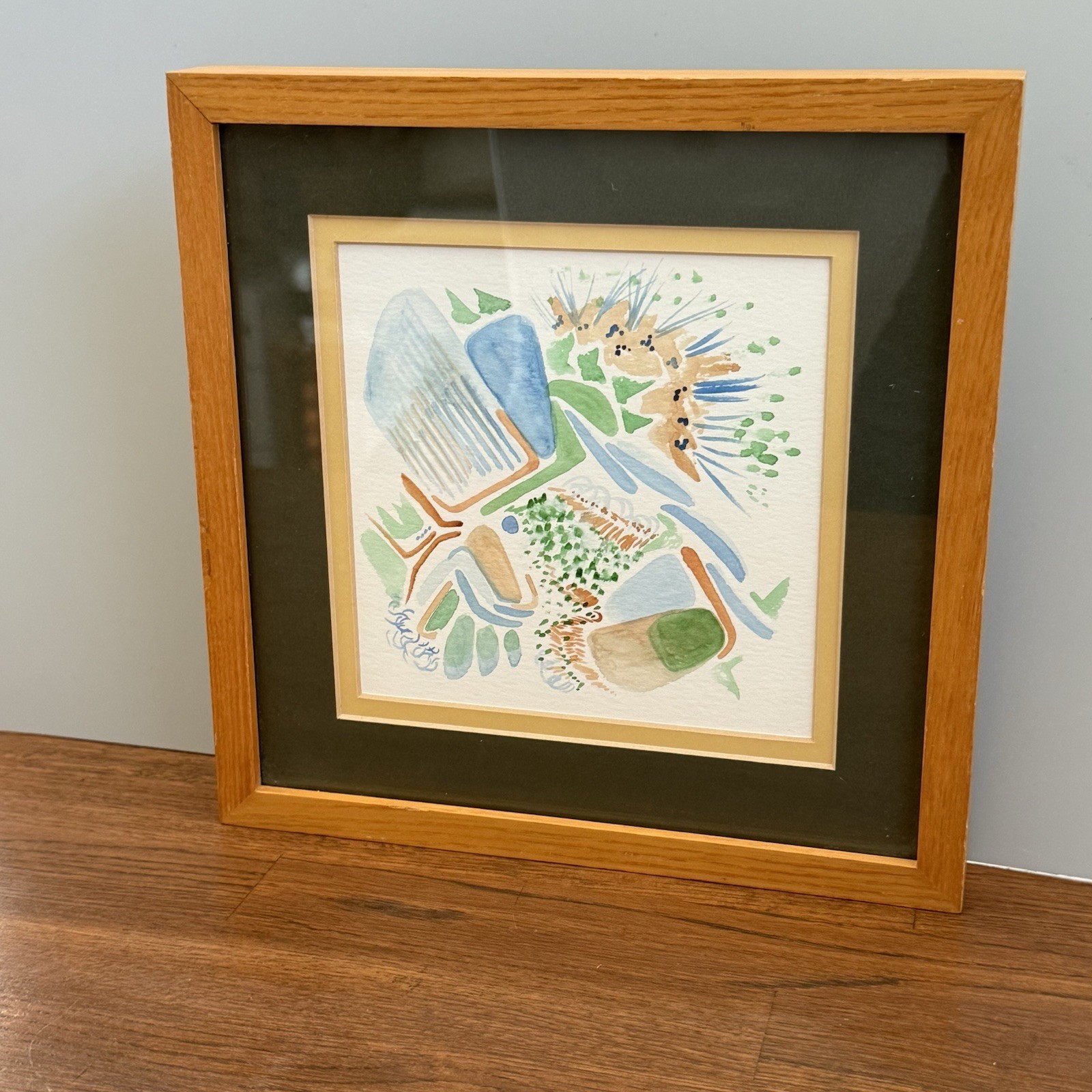Framed Original Watercolor Painting \