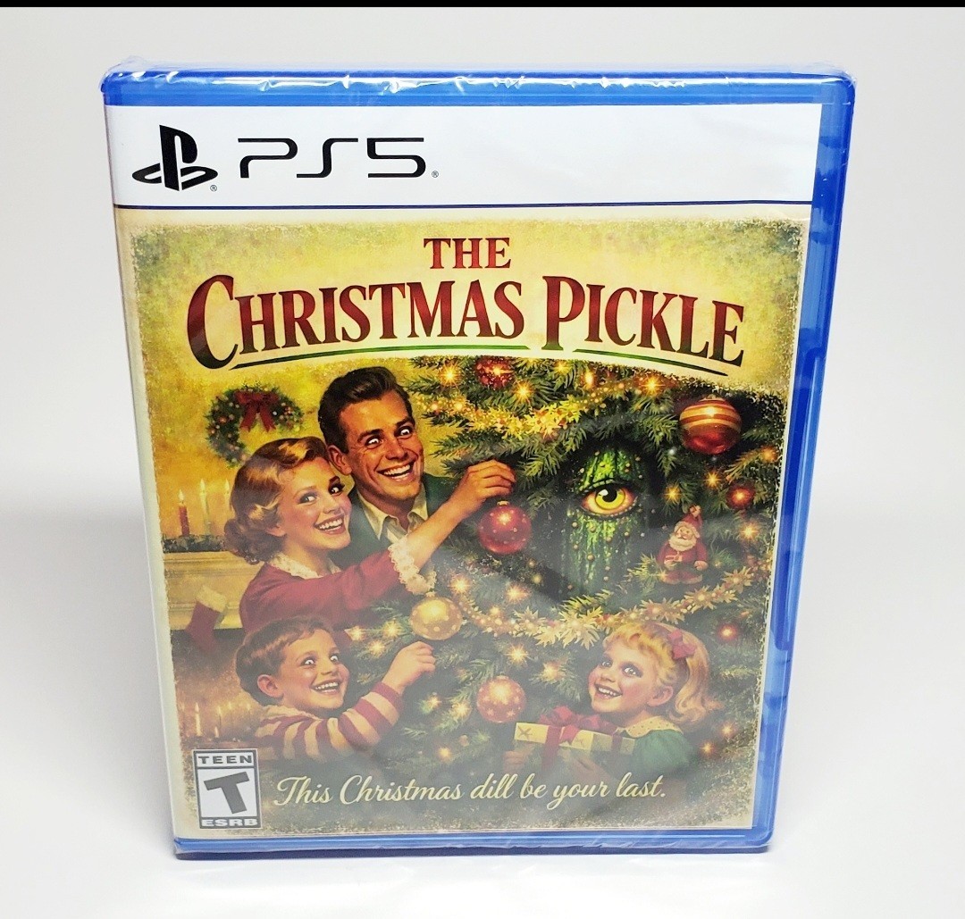 The Christmas Pickle (PlayStation 5 PS5) Limited Rare - Variant Cover NEW SEALED The Christmas Pickle (PlayStation 5 PS5) Limited Rare - Variant Cover NEW SEALED