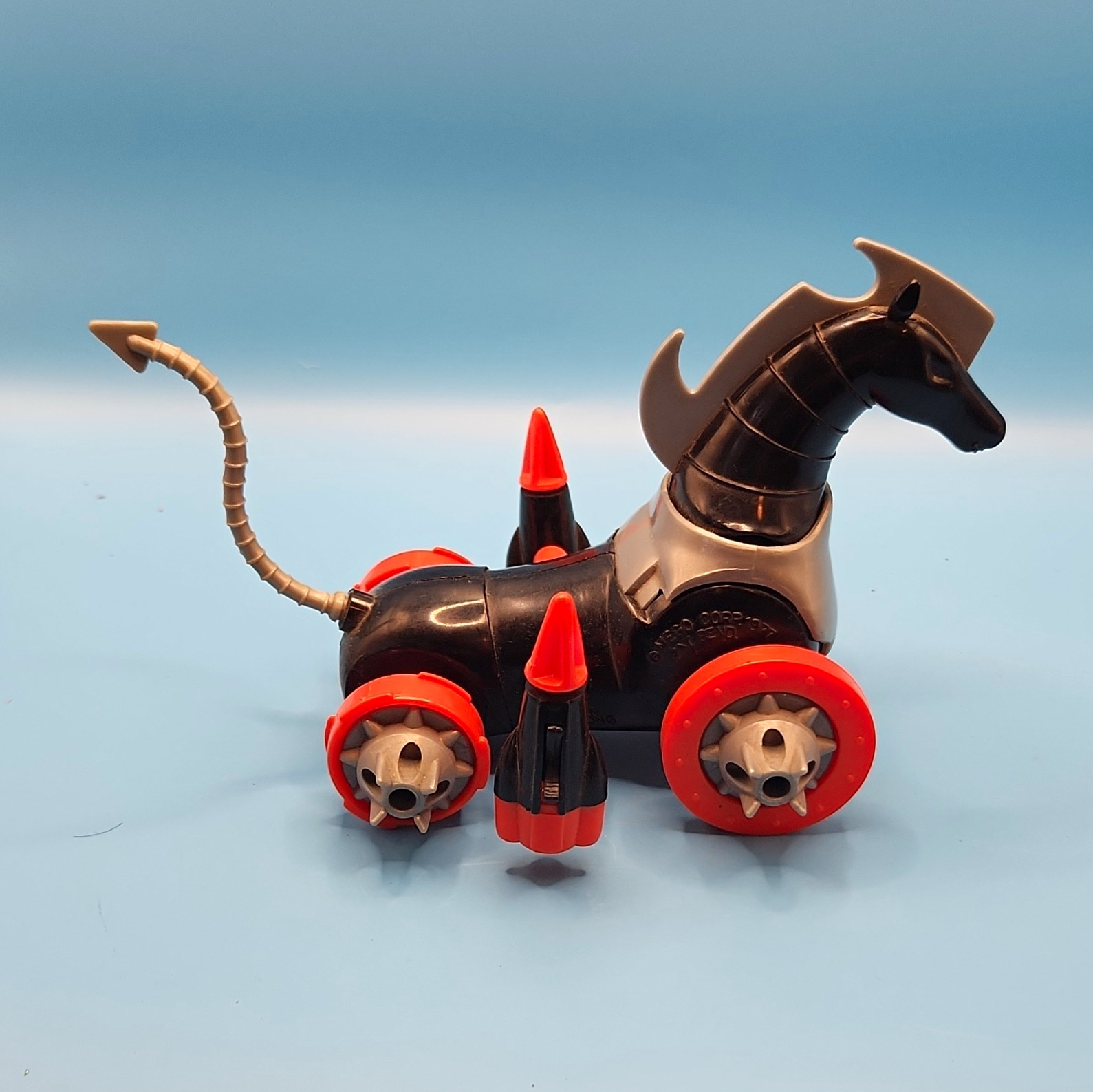 Vintage 1977 Mego Micronauts Andromeda  magnetic action figure, no horse legs 