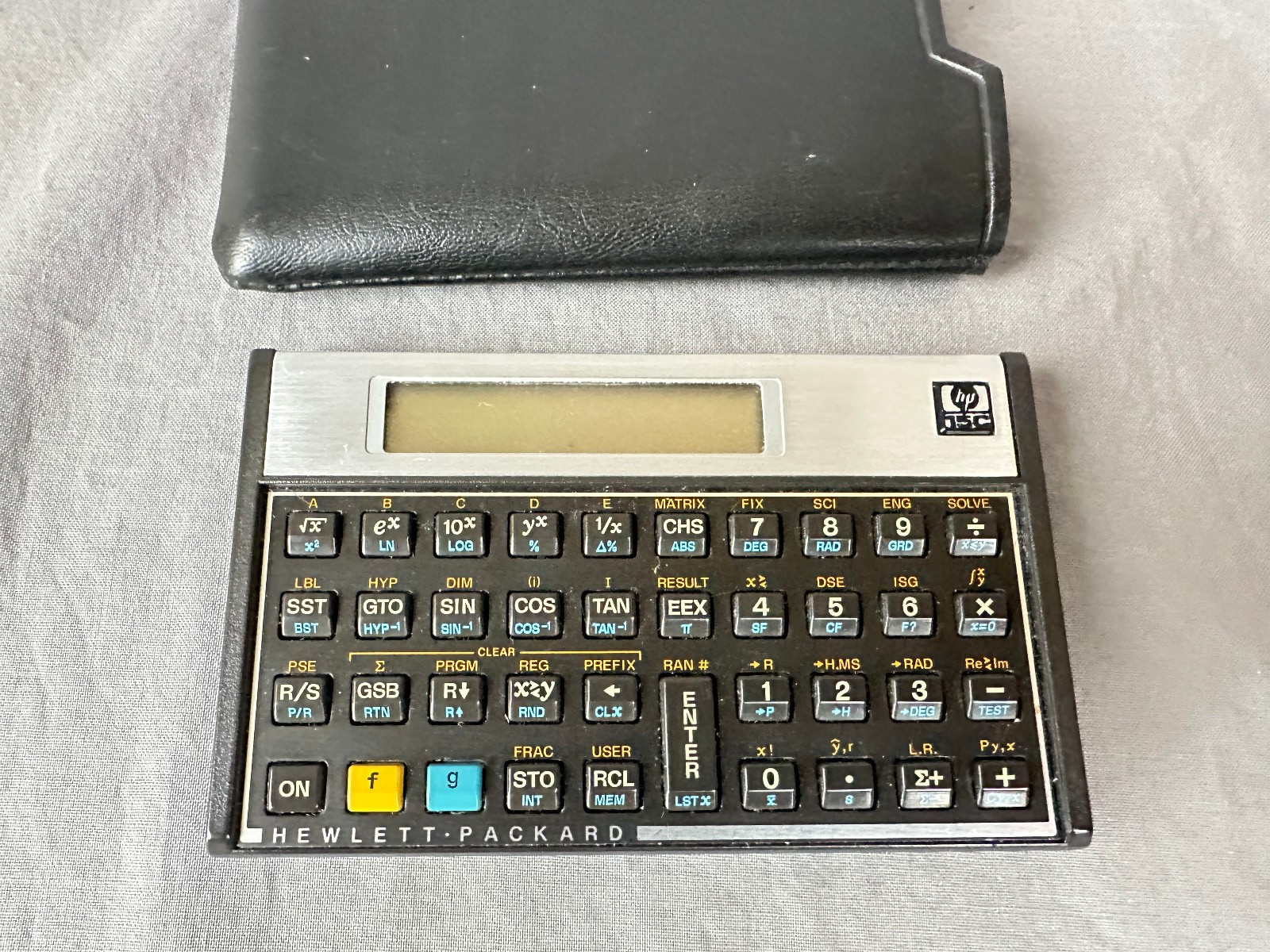 Vintage 1988 HP 15C Scientific Calculator w/ Soft Case Made in USA VG+