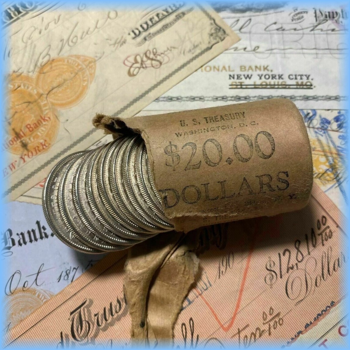 GEM BU O Morgan Silver Dollar ~ From OBW Roll Estate Hoard ~ O Mint UNC LOT ~ GEM BU O Morgan Silver Dollar ~ From OBW Roll Estate Hoard ~ O Mint UNC LOT ~