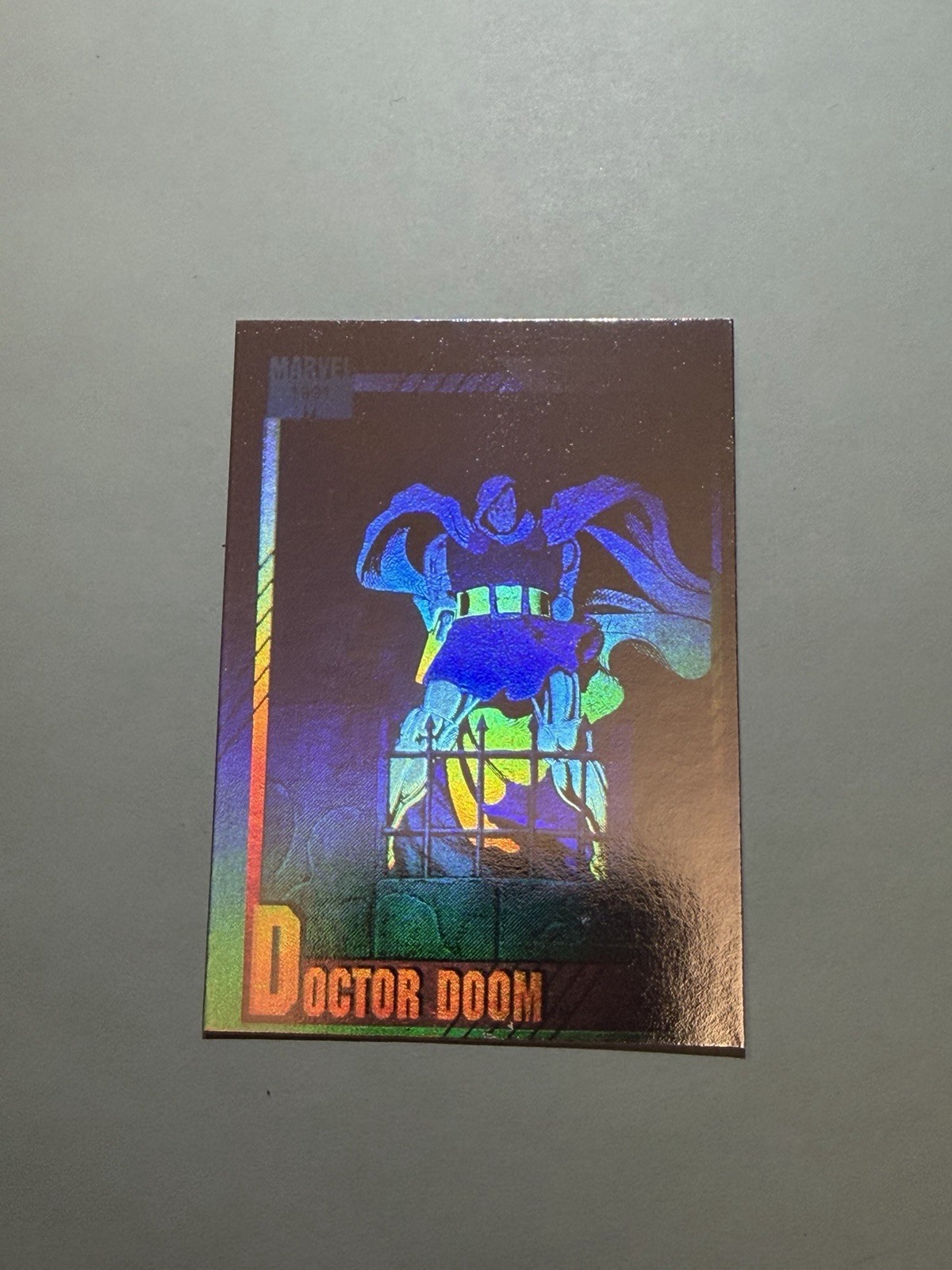 DR DOOM 1991 Impel Marvel Hologram Card, Doctor, #H-4 Victor Von Doom DR DOOM 1991 Impel Marvel Hologram Card, Doctor, #H-4 Victor Von Doom