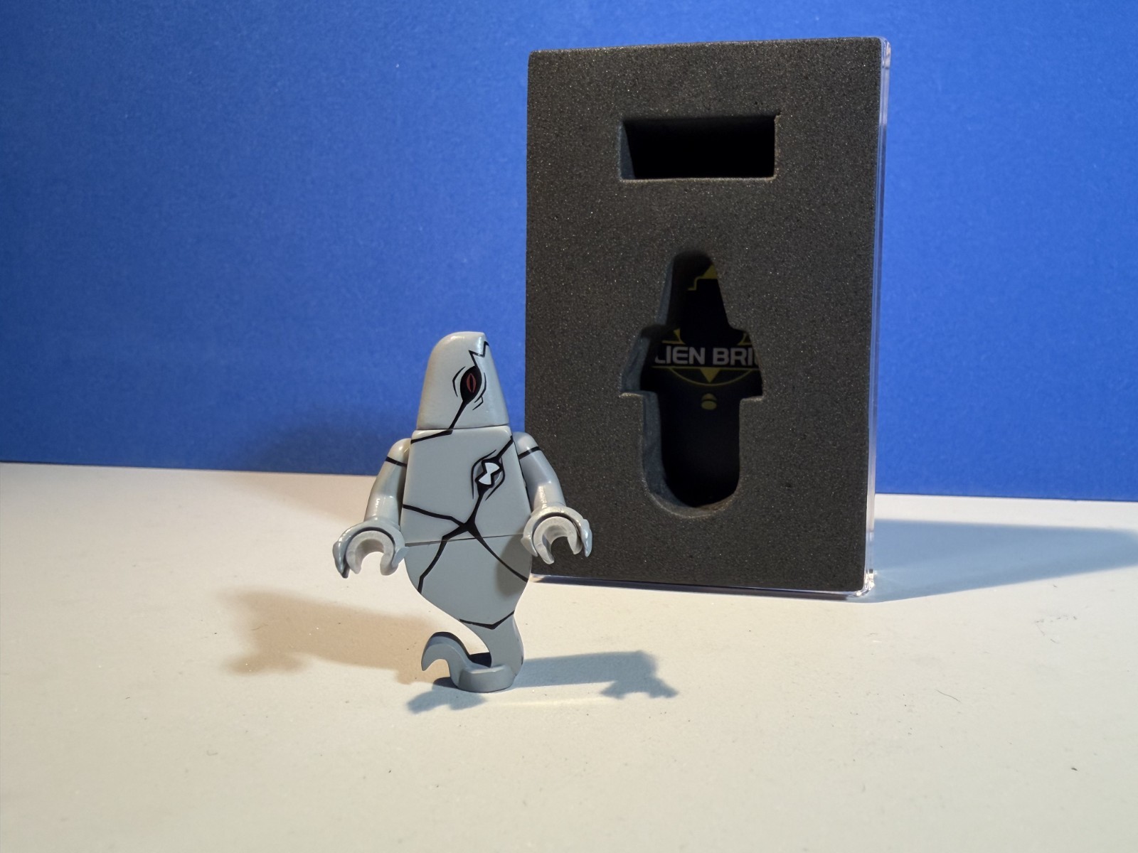 Custom Lego Alien Brick Ben 10 Classic Series Ghostfreak Minifigure Custom Lego Alien Brick Ben 10 Classic Series Ghostfreak Minifigure