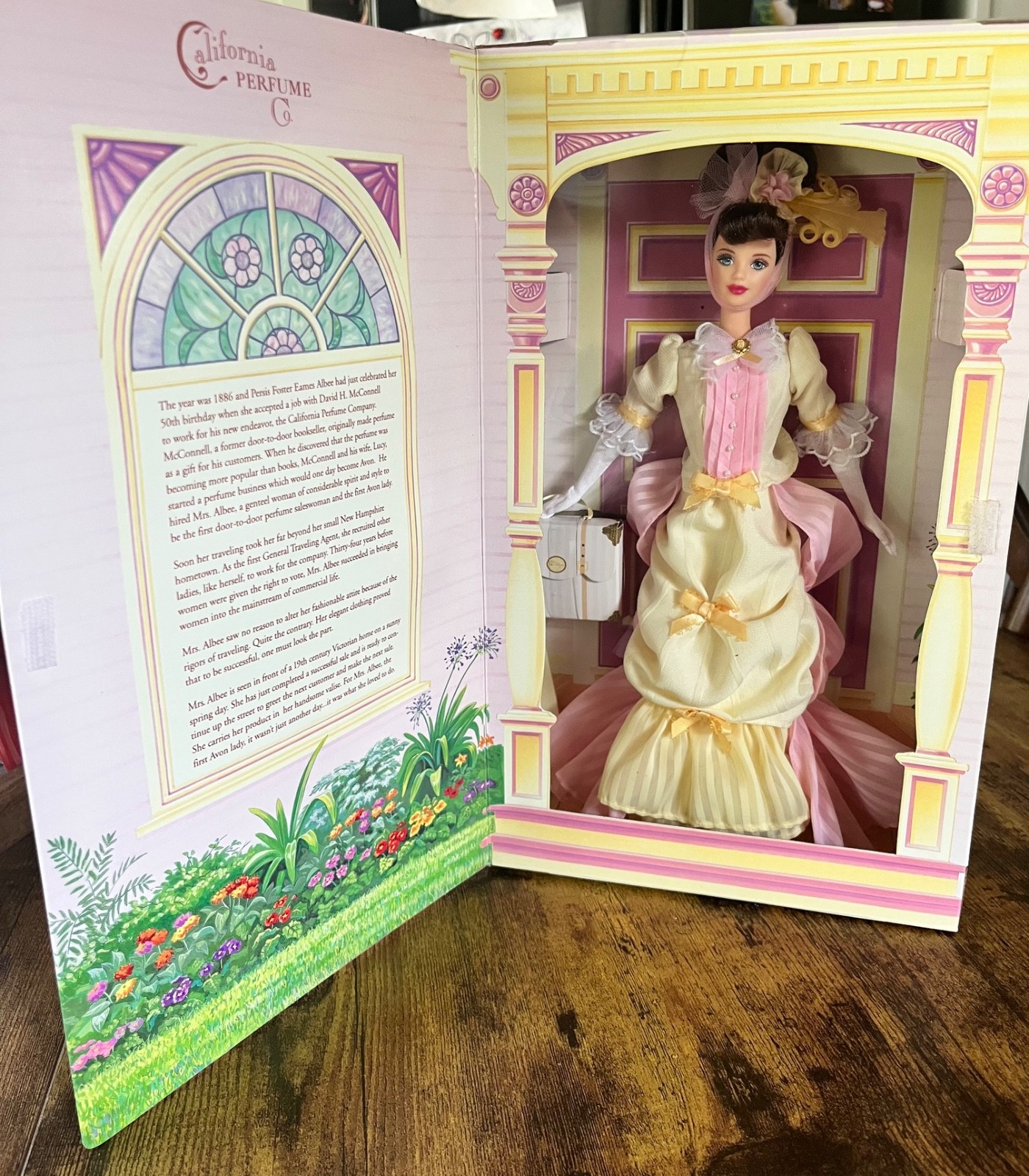 Avon Mattel Barbie as Mrs.P.F.E. Albee 2nd in Series 1997 NRFB #20330 Avon Mattel Barbie as Mrs.P.F.E. Albee 2nd in Series 1997 NRFB #20330