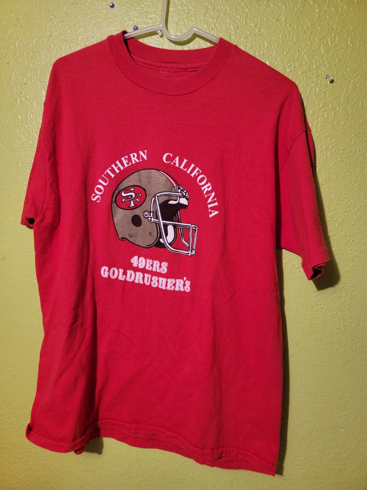 Vintage 1980s Southern California Gold Rushers San Francisco 49ers Single Stitch