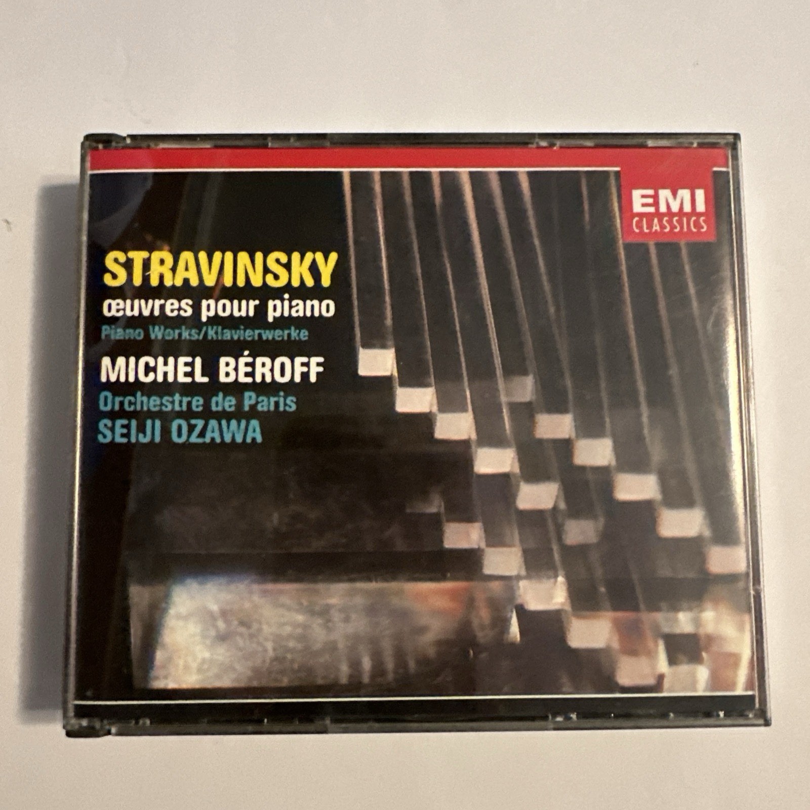 Stravinsky - Stravinsky: Piano Works - Michel Béroff (2-disc CD Set) EMI