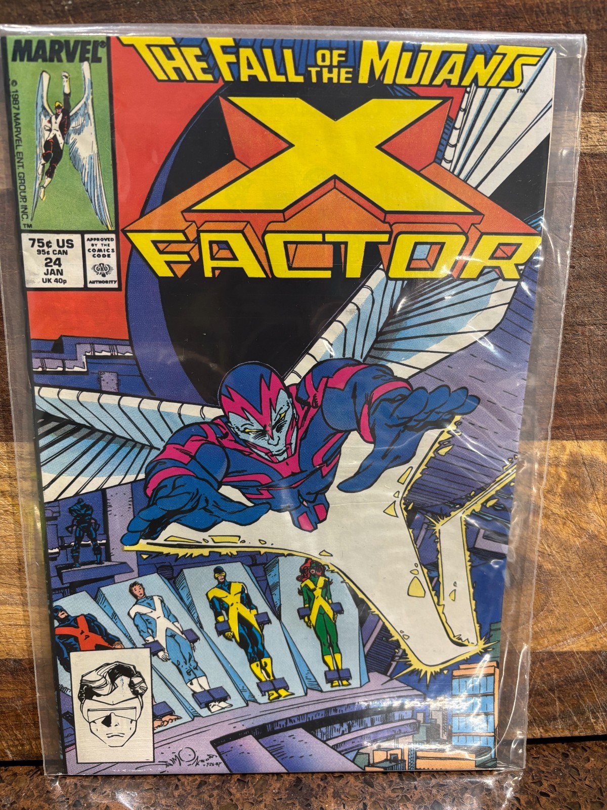 X-Factor #24 (Marvel 1988) 1st Archangel Newsstand X-Factor #24 (Marvel 1988) 1st Archangel Newsstand