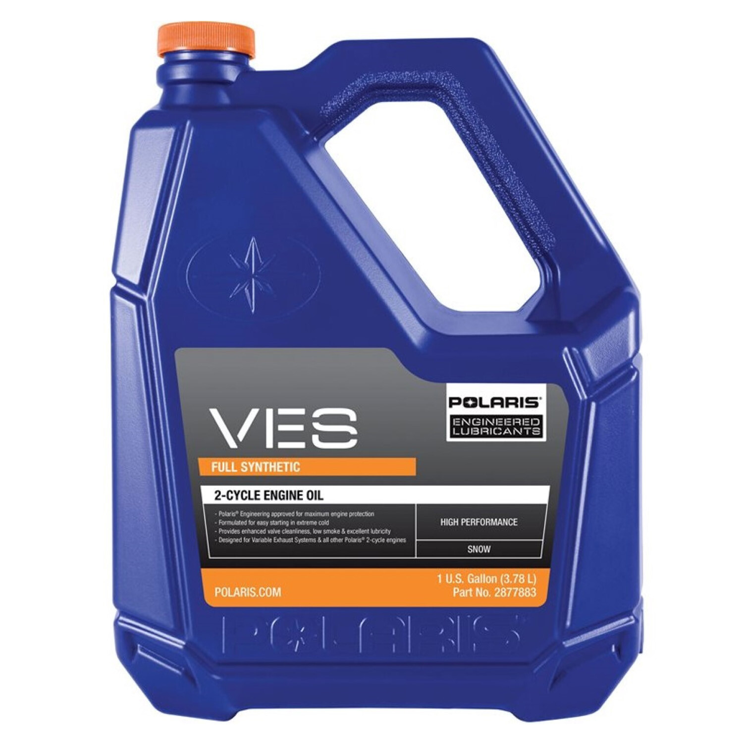 Polaris Snowmobile New OEM VES Full Synthetic 2-Cycle Oil, 2-Stroke, 2877883 Polaris Snowmobile New OEM VES Full Synthetic 2-Cycle Oil, 2-Stroke, 2877883