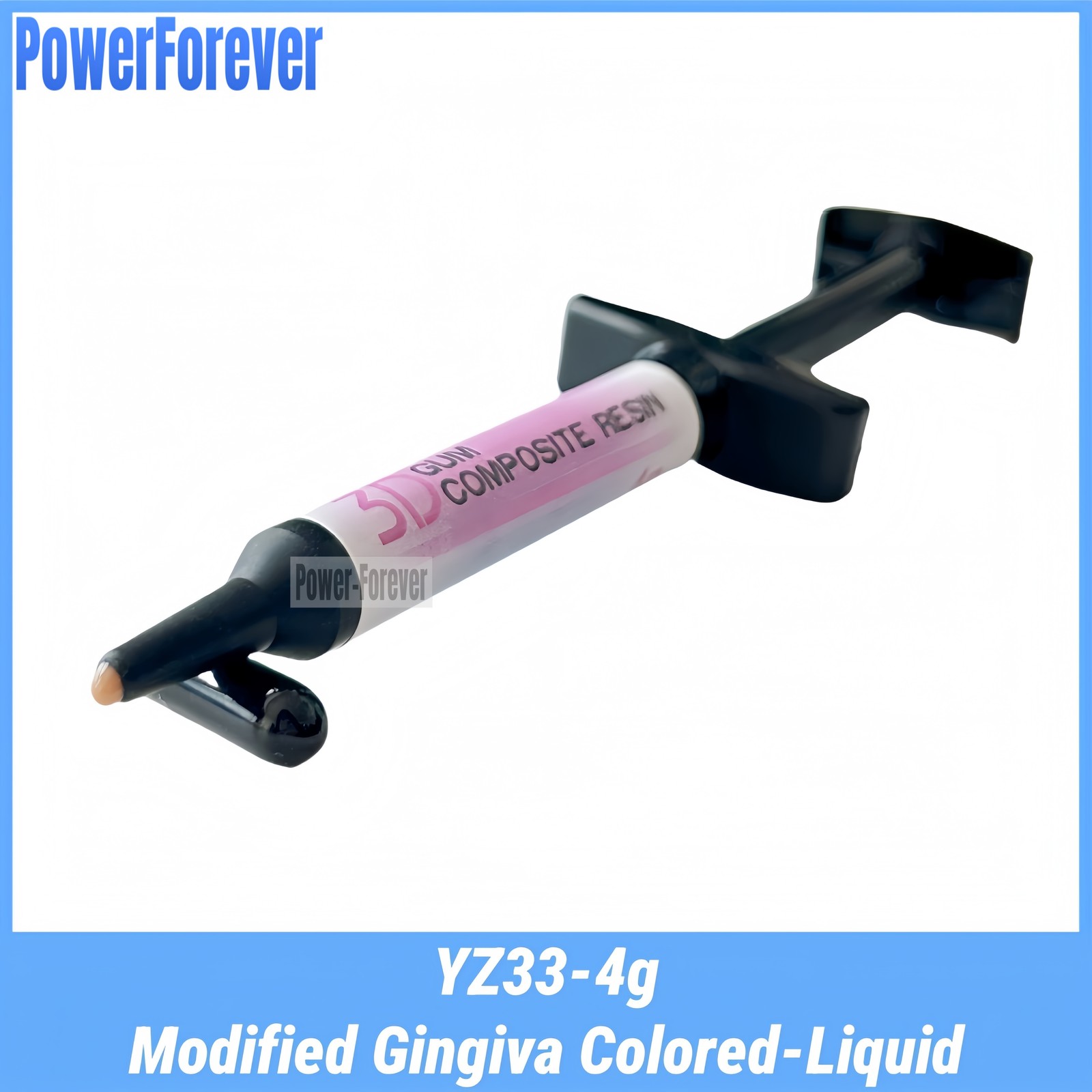 4g Dental Modified Gingiva Colored Gingiva Aesthetic Composite Pink Resin 3D Gum