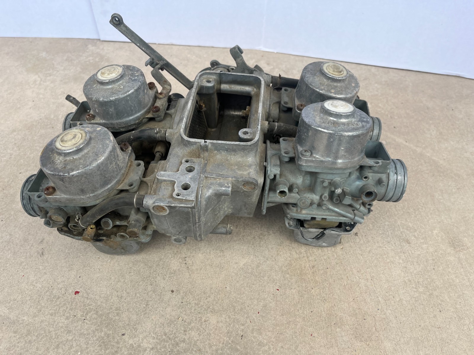 1980-1983 Honda Gold Wing GL1100 Quad Keihin Carburetors Carb Assembly