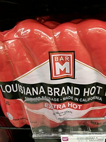 Bar M Louisiana Brand Hot Smoked Sausage 32 Oz (2 Pack) Bar M Louisiana Brand Hot Smoked Sausage 32 Oz (2 Pack)