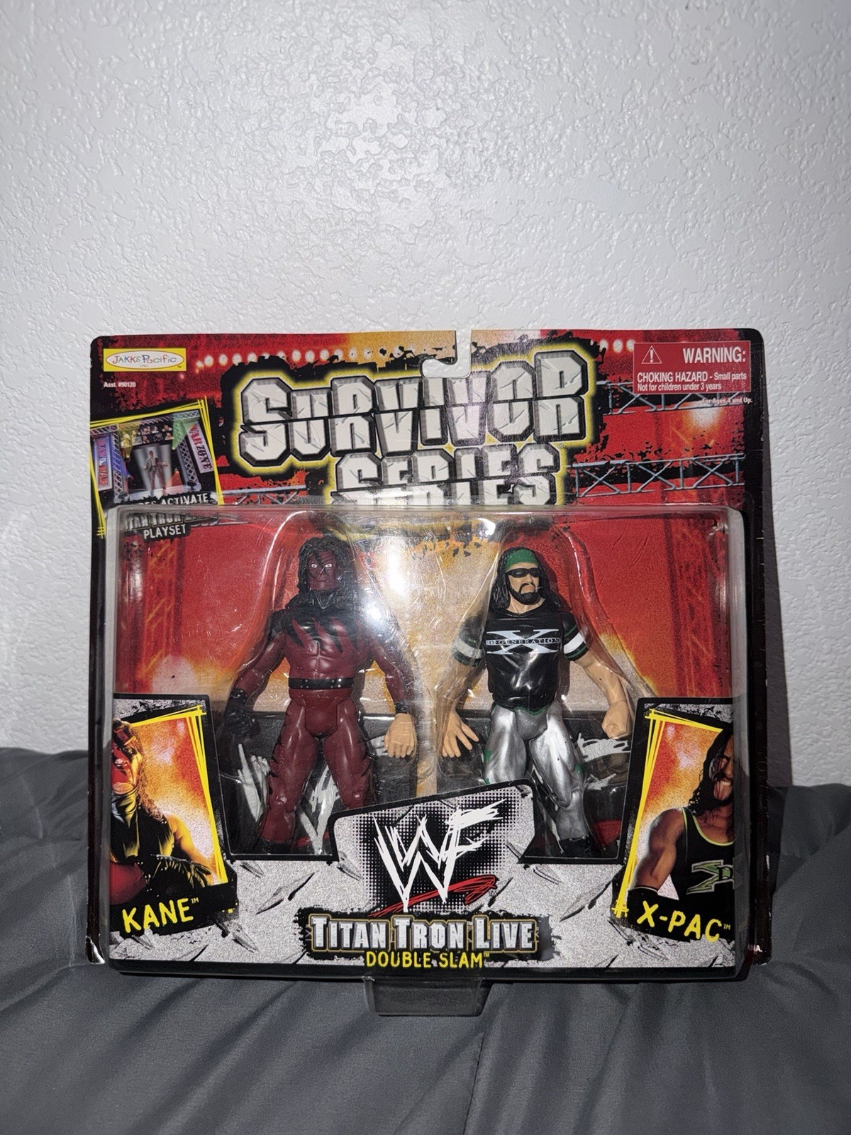 WWF Titan Tron Live Double Slam Kane And X-Pac WWF Titan Tron Live Double Slam Kane And X-Pac