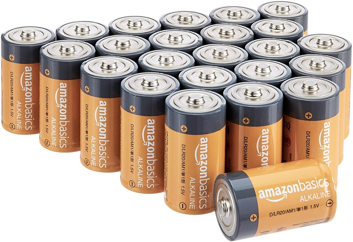 Amazon Basics 96 Pack Alkaline D Cell Batteries BB: 2030