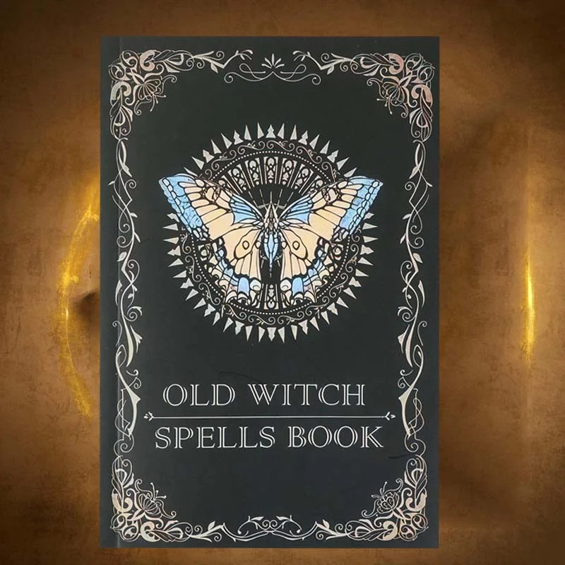 Old Witch Spells Book Essential Tool for Beginner Witches and Wizards Holiday Old Witch Spells Book Essential Tool for Beginner Witches and Wizards Holiday